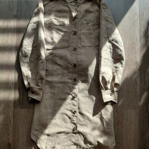 Banana Republic Suede "Trench" Dress